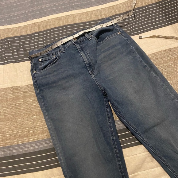 RAG & BONE high rise ankle skinny distressed jeans - Picture 4 of 10